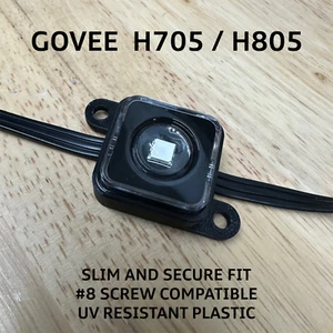Govee H705 / H805 Permanent Outdoor Light Mounting Bracket Soffit Eave - Picture 1 of 6