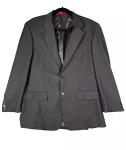 Blazer Alain Dupetit Hombre 38S Negro París Abrigo Deportivo Sencillo Doble Ventilación - Imagen 1 de 12