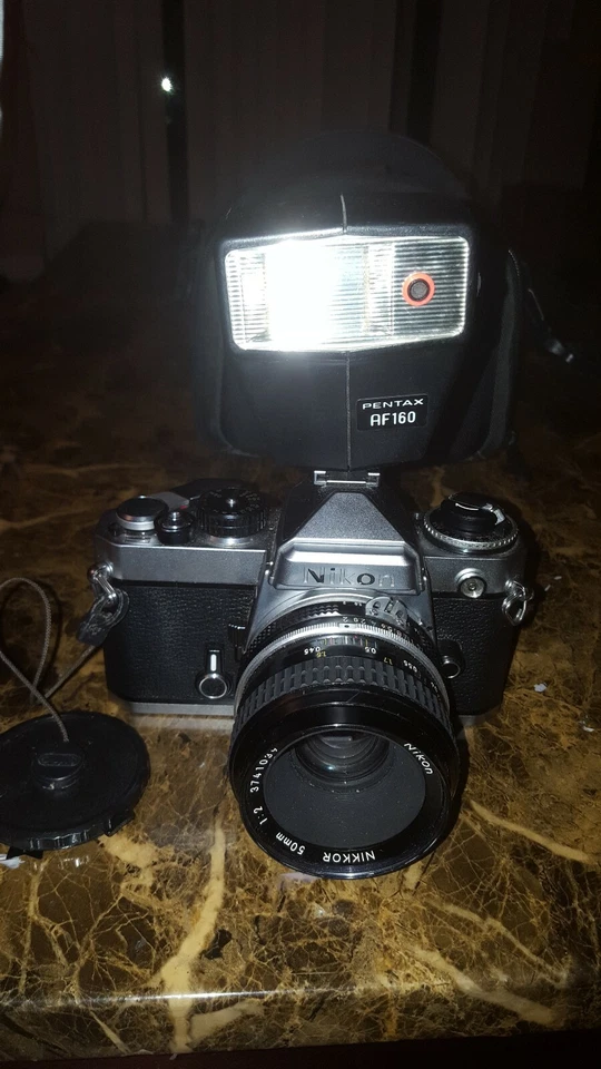 Lente Nikon FE, Nikkor 50mm 1:2 - Imagem 1 de 4