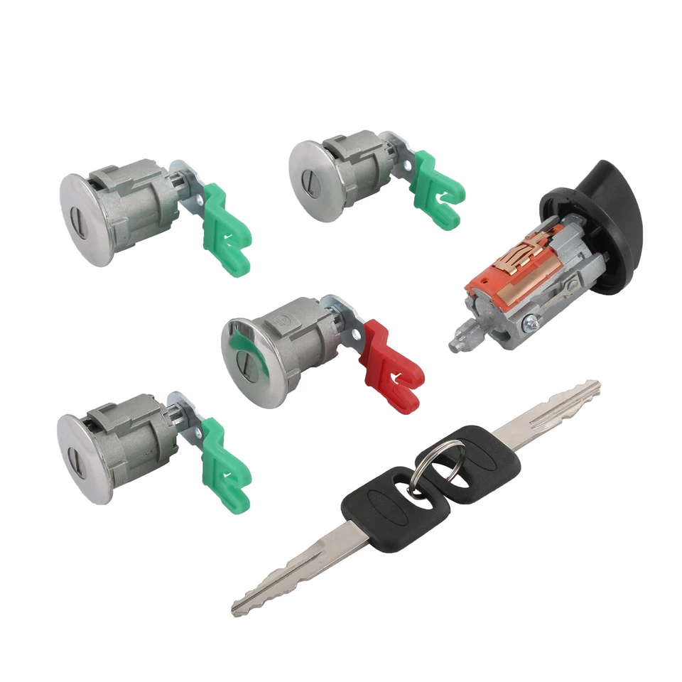 Juego de cilindro de encendido y cerradura de 4 puertas para furgoneta Ford Econoline E350 E250 E150 703369 Foto 1 de 4
