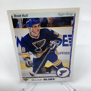 1990-91 Upper Deck AA Brett Hull #154 NM-MT OR BETTER St. Louis Blues - Picture 1 of 2