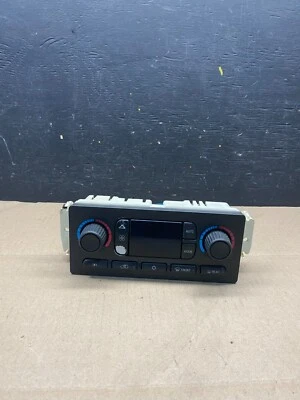 2003 to 2006 Chevrolet Silverado HVAC Heater Climate Control Module j9650 DG - Image 1 of 4