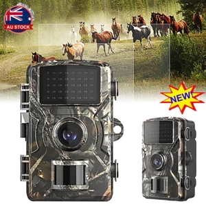 12MP 1080P HD Trail Wildlife Night Vision Camera Trap Hunting Game Cam PIR VH - Picture 1 of 11
