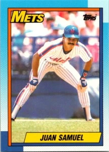 Colección Tiffany Topps 1990 #85 Juan Samuel - ¡Envío gratuito! - Imagen 1 de 2