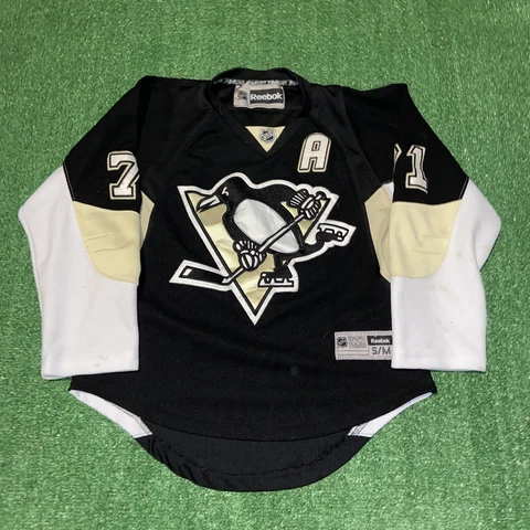 Reebok NHL Evgeni Malkin Pittsburgh Penguins Jersey #71 - Youth Small S Cover