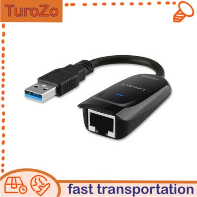 Adaptador de cable de red USB3GIGV1 1 pieza Linksys USB a cable para MacBook Laptop Foto 1 de 4