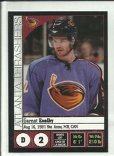 2008-09 Panini Album Stickers #5 Garnet Exelby Atlanta Thrashers 