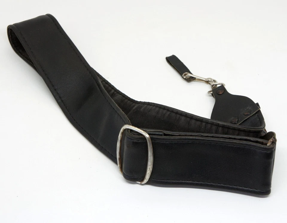 Bonita correa para el cuello de cámara SLR retro tejida ancha vintage años 70 80 Foto 1 de 1