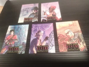 1992 ALIENS COMIC BOOK CHECKLIST PROMO 5 CARD SET HIVE GENOCIDE EARTH WAR NELSON - Picture 1 of 2