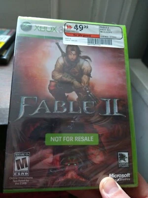 Fable II 2 (Microsoft Xbox 360, 2008) Cracks in Seal SEE PICS Brand New Sealed!! - Image 1 of 4