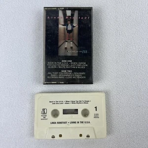 Linda Ronstadt Living in the USA Cassette Tape Good - Picture 1 of 2