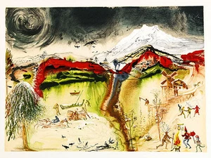 The Four Seasons III by Salvador Dali A3 Art Print - Picture 1 of 1