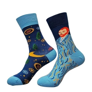 Vincento Socken, modische ungerade Socken, Neuheit, Design Baumwollsocken, UK 5-11 - Bild 1 von 3