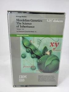 IBM Biology Series: Mendelian Genetics--Libro con disco da 5,25" - Foto 1 di 4