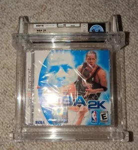 NBA 2K Sega Dreamcast Sealed Graded WATA First NBA 2K GRAIL 9.6 A+ - Picture 1 of 8