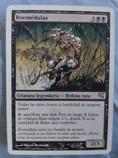 MTG MARROW-GNAWER (Roemédulas) VERY RARE SPANISH MP Salvat Hachette 2005 WOTC