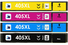 405Xl Non-Oem Ink Cartridges For Epson Wf-4820Dwf Wf-4825Dwf Wf4830dtwf Wf-7800