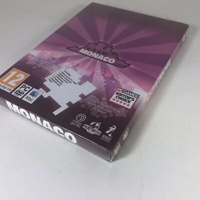 Monaco - PC Game - CD Rom - 2013 - NEW - SEALED - UK FREEPOST  - Image 1 of 3