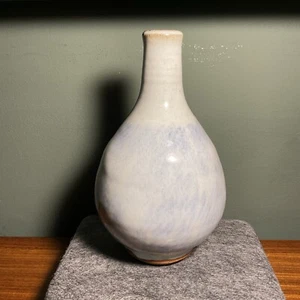 William Plumptre Vase Studio Ceramics Light blue Signed Hand thrown - Picture 1 of 11