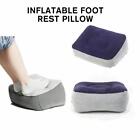 Inflatable Travel Pillow Foot Rest Pillow Leg Relax Flight/trip For Long S7v1