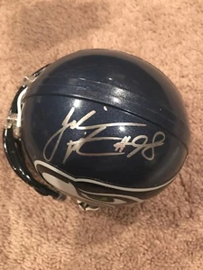 Julian Peterson Signed Seattle Seahawks Mini Helmet PSA - Picture 1 of 3