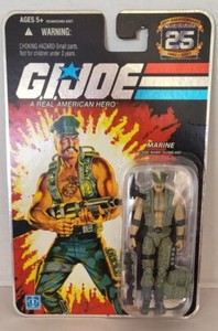 G.I. Joe 25th Anniversary 2007 Hasbro Marine Gung-Ho Action Figure Mint