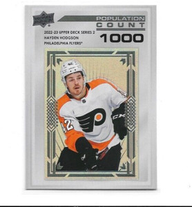 2022-23 UPPER DECK POPULATION COUNT 1000 PC-39 HAYDEN HODGSON