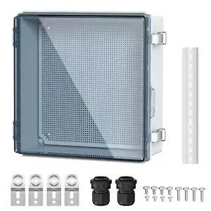 Outdoor Waterproof Electrical Box 13X13X5 Nema Box Weatherproof Plastic Electric - Picture 1 of 12