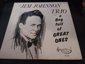 Jim Johnson Trio With a Bag Full of Great Ones VG- Mono Musicol 180g Record 1967 - Picture 1 of 5