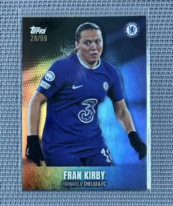 Fran Kirby /99 Topps Chelsea FC Parallel Card