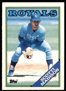 1988 TOPPS TRADED SCOTTI MADISON . KANSAS CITY ROYALS #63T