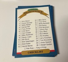 1986 Donruss Diamond Kings JUMBO 5x7 Singles You Pick