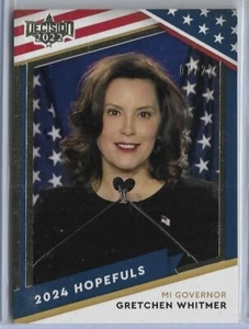 RARE 2022 DECISION UPDATE 2023 GRETCHEN WHITMER CARD #13 ~ 01/22 ~ 2024 HOPEFULS - Bild 1 von 2