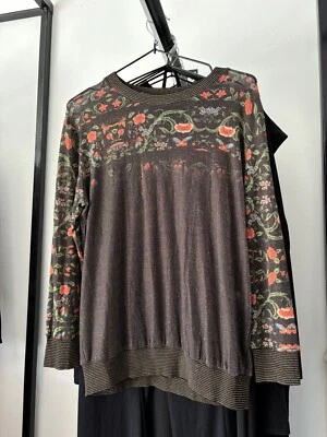 Class Roberto Cavalli Long Sleeve Top - Medium   - Image 1 of 4