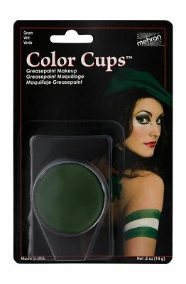 Base Mehron Color Cup Crema Payaso Maquillaje, Pintura Facial - Todos los Colores Foto 1 de 3