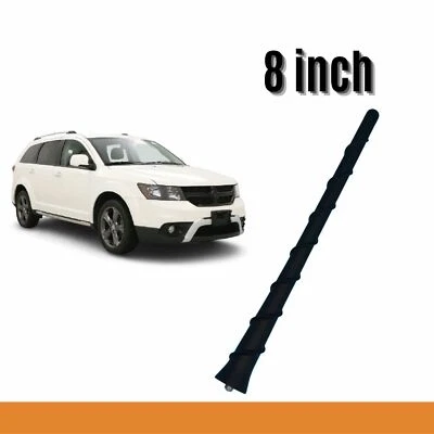 Antena aérea de radio de repuesto AM/FM mástil negro de 8" para Dodge Journey 2010-2020 Foto 1 de 4