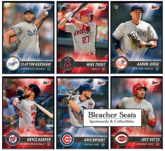 2017 Topps Bunt Baseball (Physical) - Base Set Cards - Pick From Card #'s 1-200 - Image 1 of 1