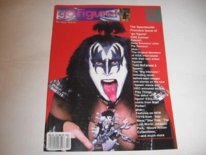 GO FIGURE! VOL 1 ISSUE 1 '97 -rare- PREMIERE ISSUE GENE SIMMONS / KISS - Bild 1 von 3