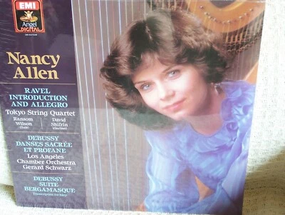 Ravel Intro & Allegro Debussy Harp Works Nancy Allen Digital Stereo STILL SEALED - Image 1 of 2