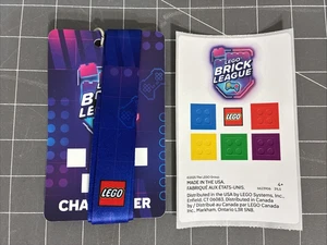 LEGO Brick League Lanyard + Stickers - Store Promo - Picture 1 of 10