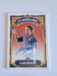 Topps Barcelona Year of the Dragon Set 2024 Nr. AU-LG Luis Garcia Auto - Bild 1 von 2