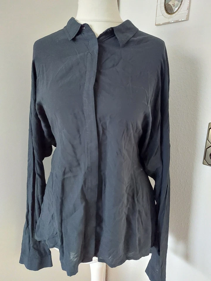 Bench Bluse Größe L,  Schwarz Lyocell - Bild 1 von 4