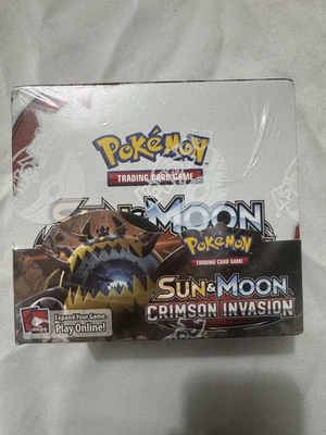 Pokémon Sun and Moon: Crimson Invasion Booster Box Display (36 Booster Packs) - Image 1 of 4