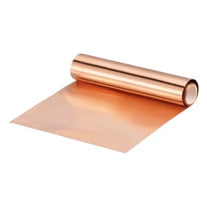 Copper Sheet Roll 3500x100x0.03mm Pure Copper Flashing Strip Metal Foil Plate - Picture 1 of 6