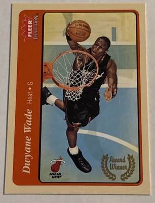 2004-05 Fleer Tradition Dwyane Wade Award Winner Red - Image 1 of 2