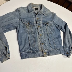 Chaqueta Lee De Colección Para Hombres 38 Denim 101-J Trucker Riders Años 60 70 Sanforizada Western - Imagen 1 de 17