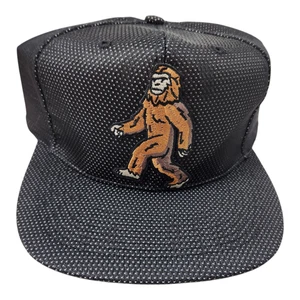 baseball cap with attached embroidered Bigfoot patch - Picture 1 of 3