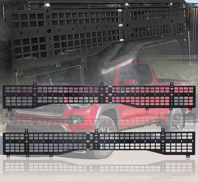 6 FT Bed Full Length Side Bed MOLLE Panel System Cargo Storage Organizer - Image 1 of 4