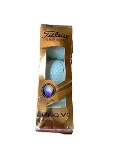 Titleist PRO V1 Golf Balls Sleeve - 3 Balls NEW NIB - Picture 1 of 8