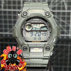 Casio G-Shock G-7900 Tide Graph Moon Data G-Rescue Grün Orange Grau G-7900-3 - Bild 1 von 12